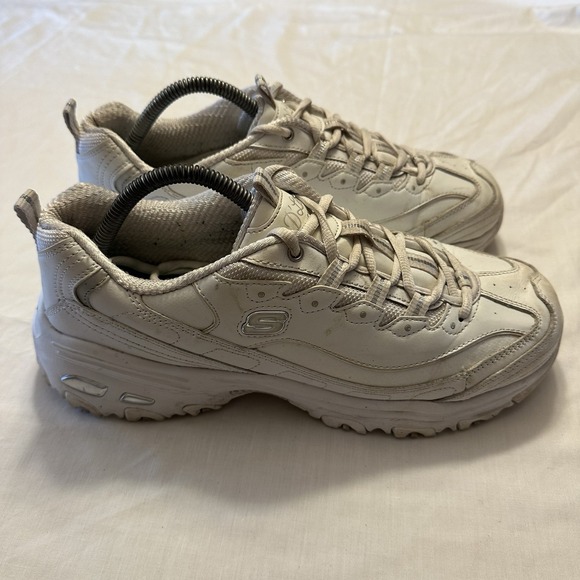 Skechers Women's D'lites SN11931EW Athletic Shoes Sneaker White Sz 11 - Picture 5 of 16